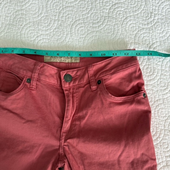 Burberry Women's Skinny Low rise Jeans - Coral - Picture 11 of 11
